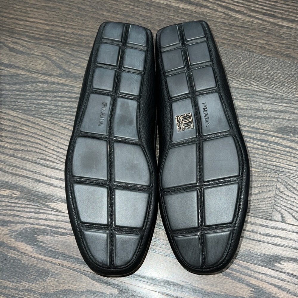 Prada Leather Loafers-Authentic-NIB - Picture 4 of 12